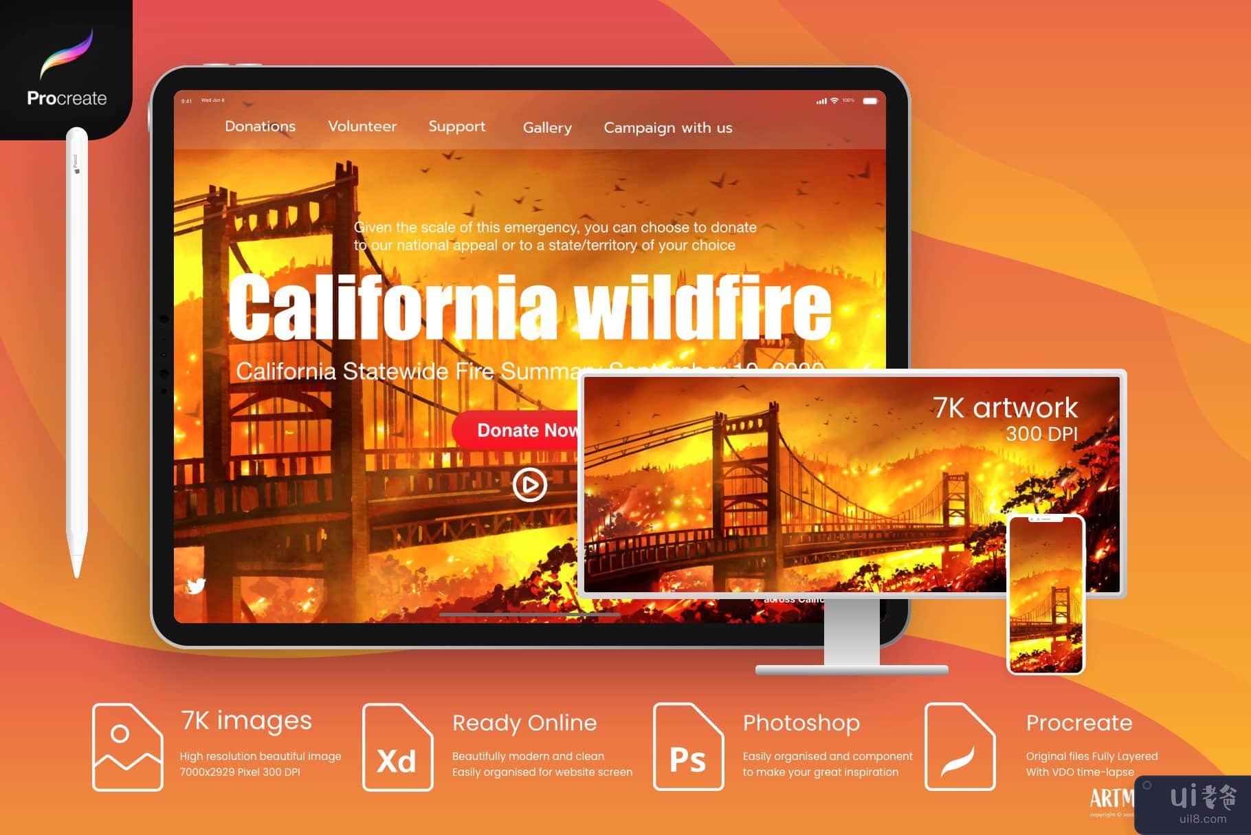 加州野火(California wildfire)插图3