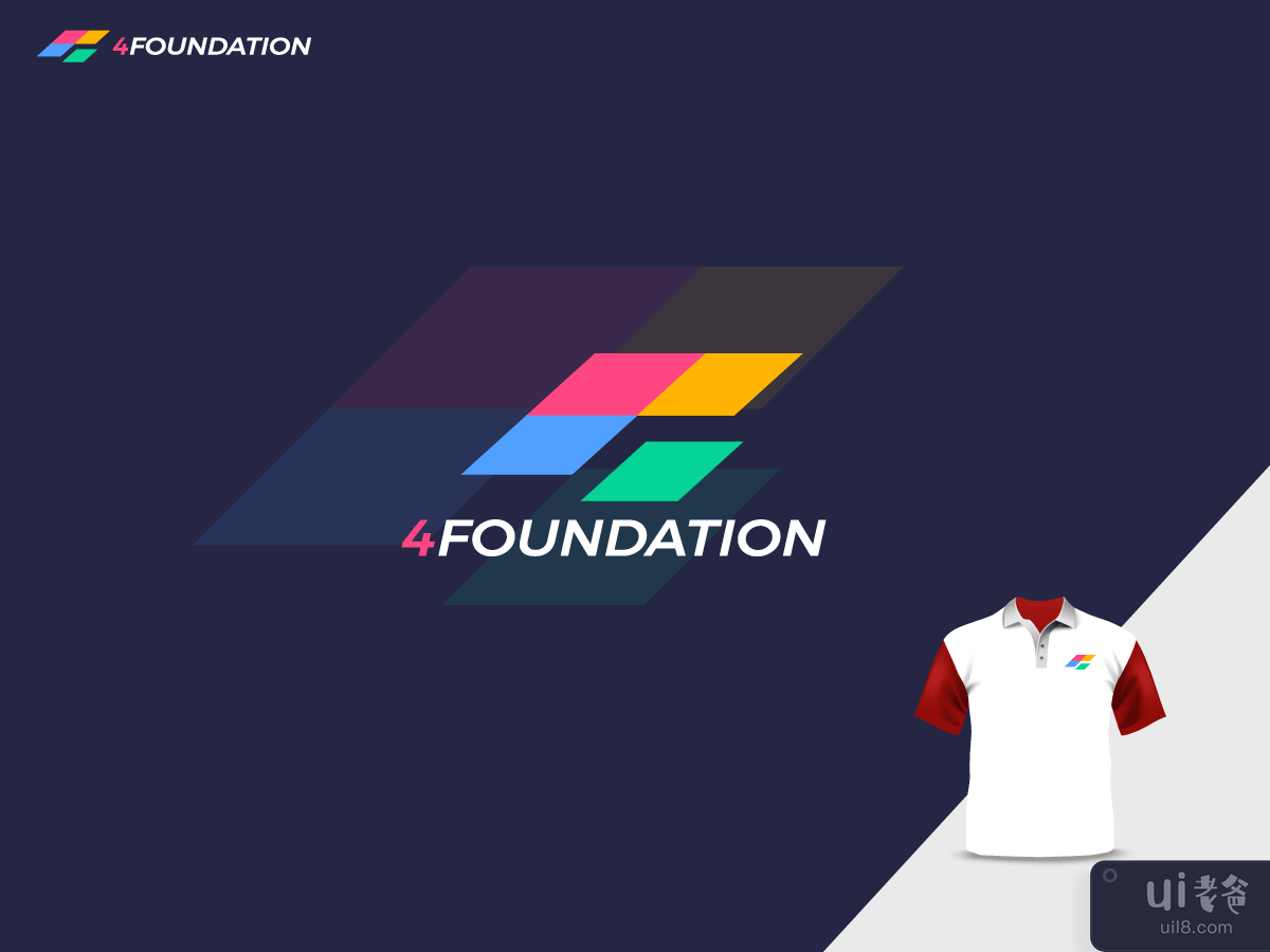 4f foundation logo-modern f letter logo design || Branding