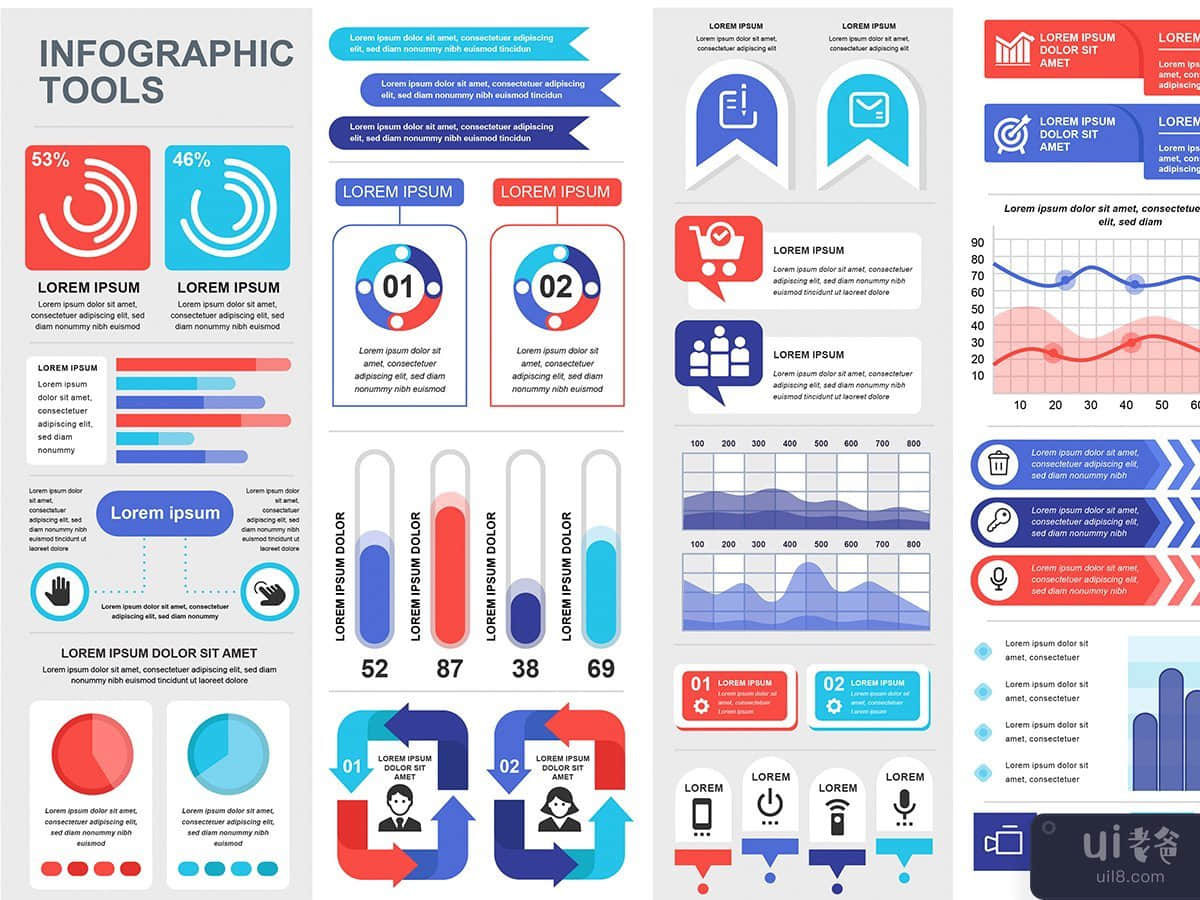 Collection Infographics Design Template