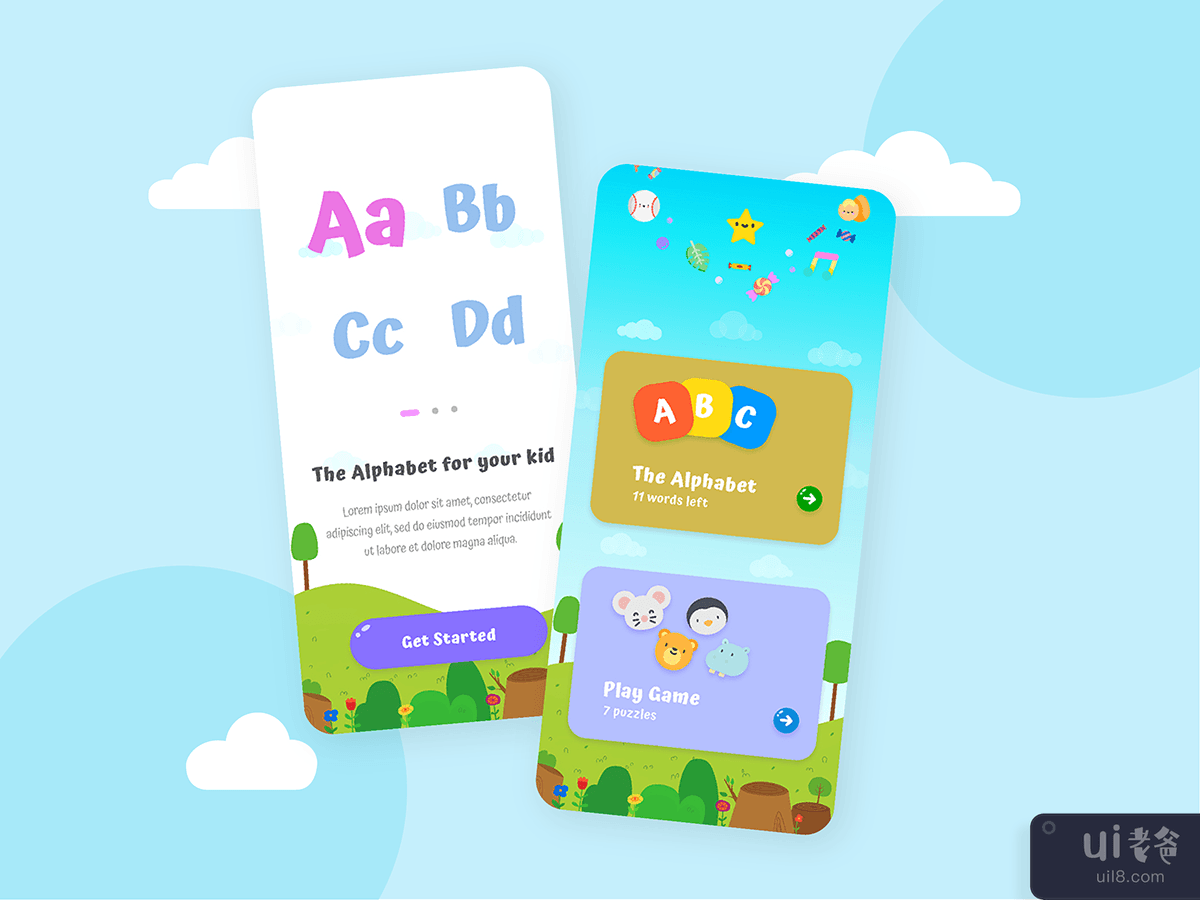 ABC儿童学习移动应用(ABC Kids Learning Mobile App)插图4