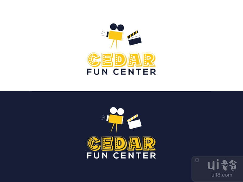 Cedar Fun Center Logo Design