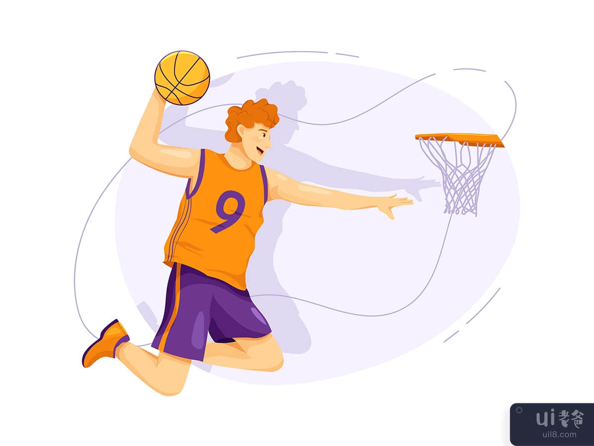 Basketball - Sport Illustration concept