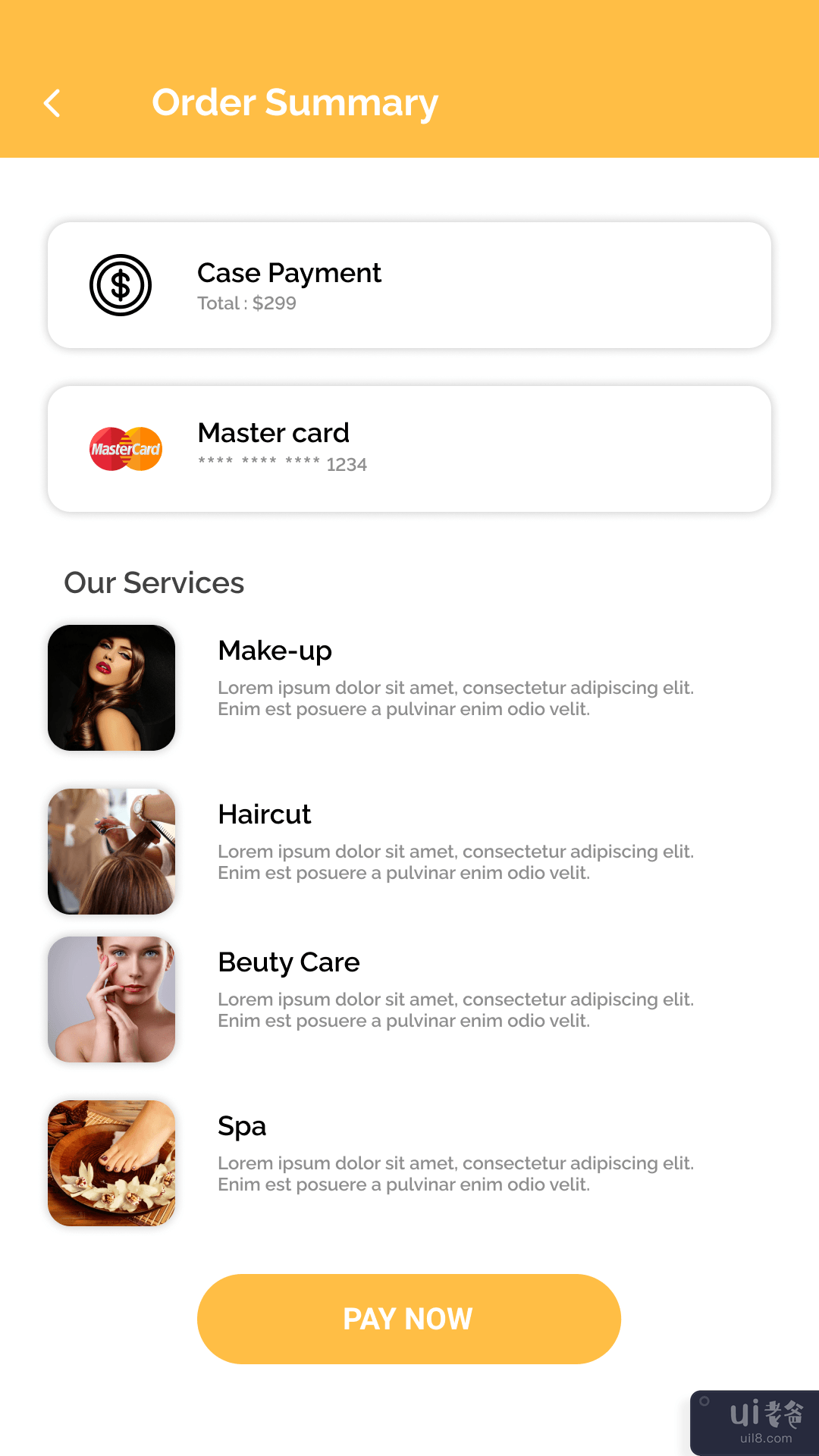 美容沙龙 UI 应用(Beauty & Salon UI Apps)插图3