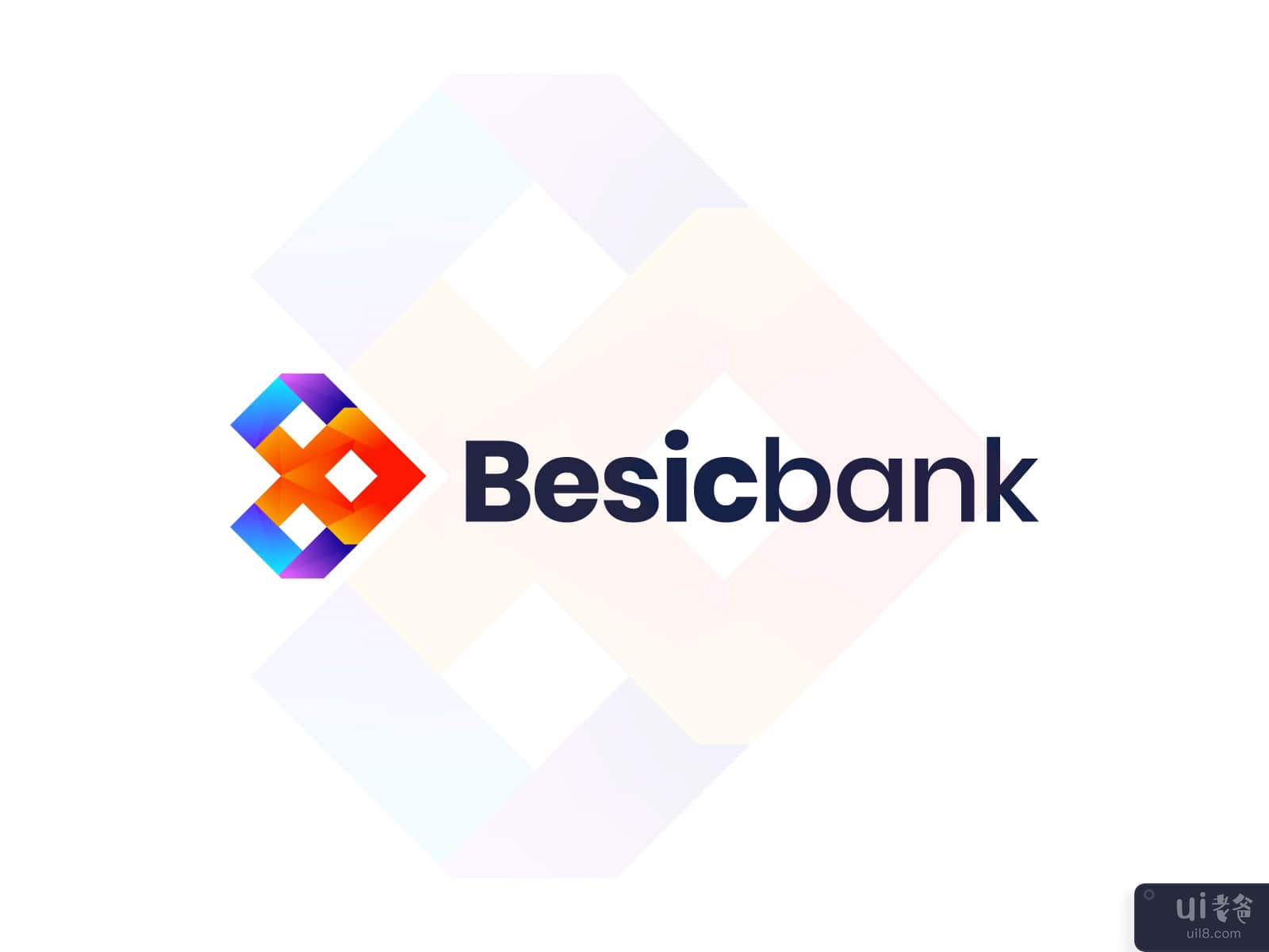 b letter modern logo design, banking logo, company branding