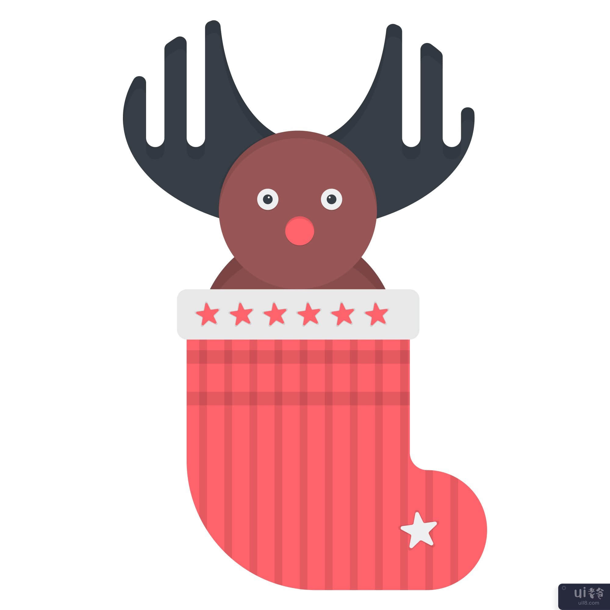 圣诞袜图(Christmas stocking illustration)插图2