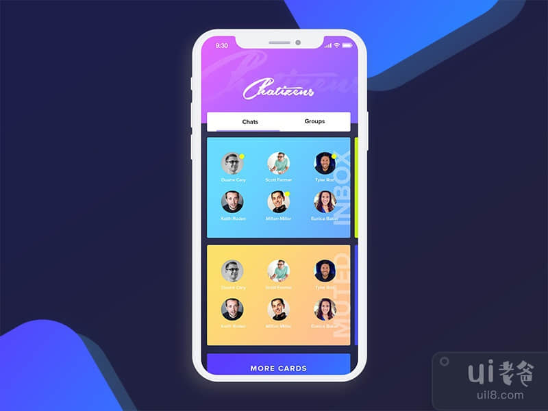 Chat Home | iOS | UI_UX