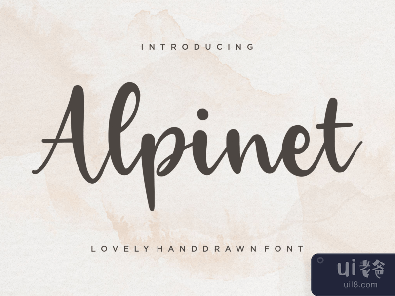 Alpinet Lovely Handwritten Font