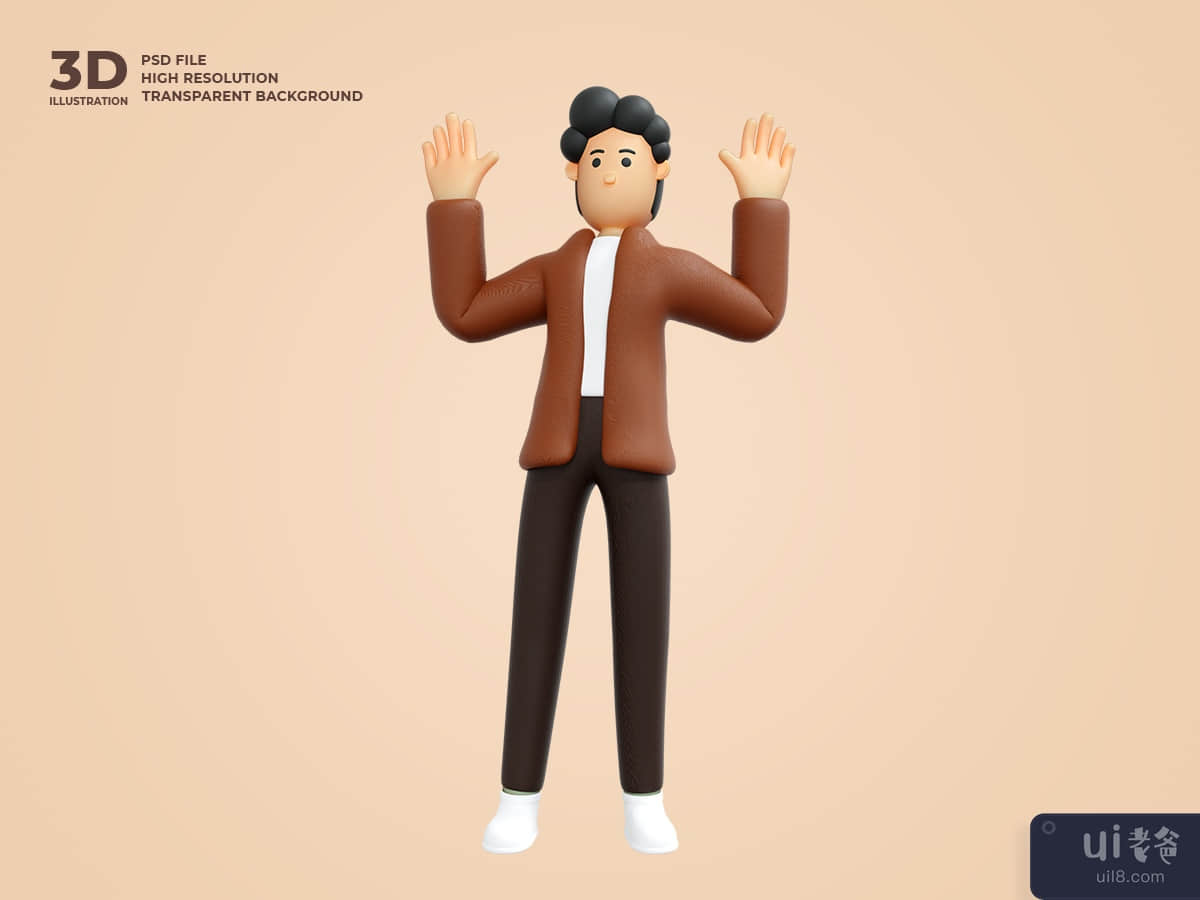 3d male character