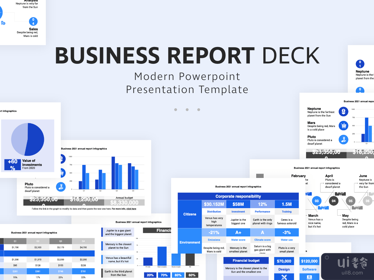 Business Report PowerPoint Presentation Template