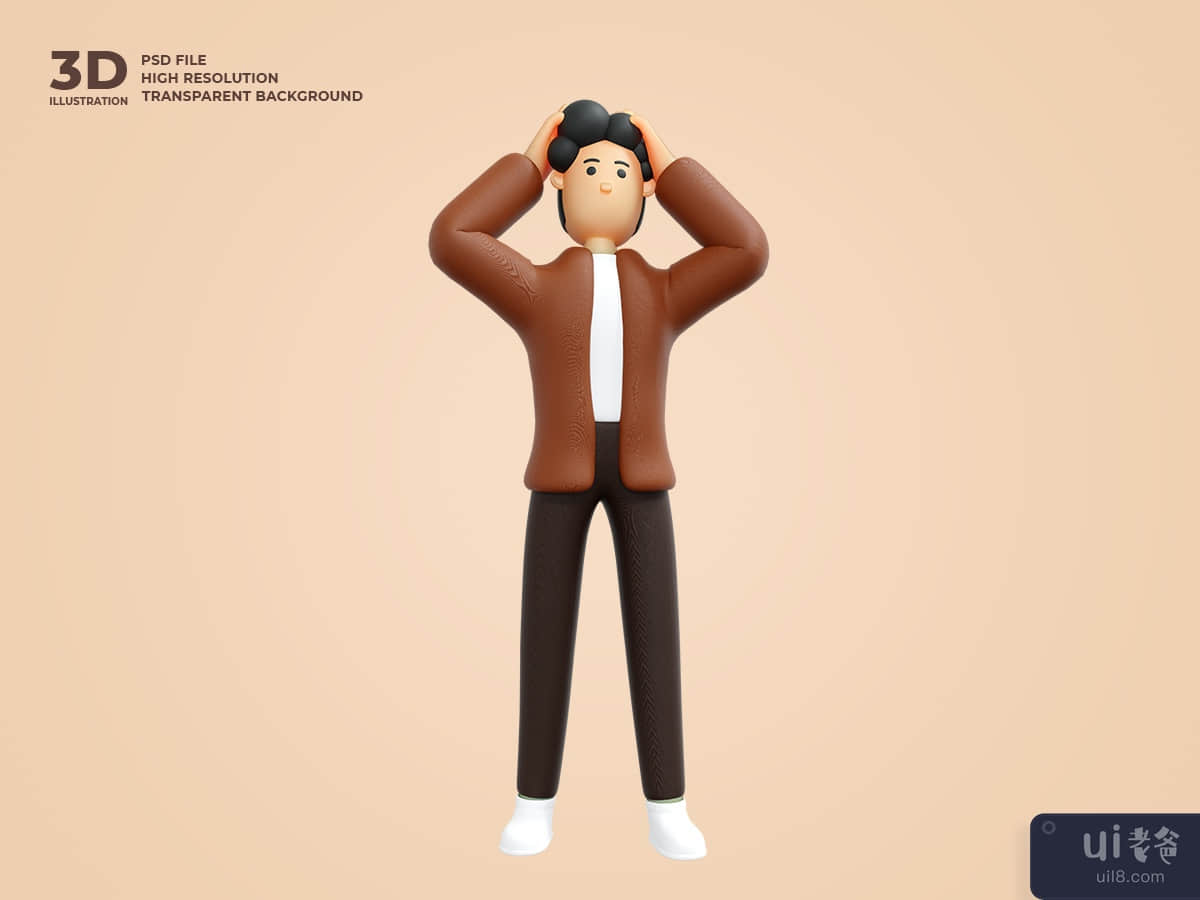 3d male character