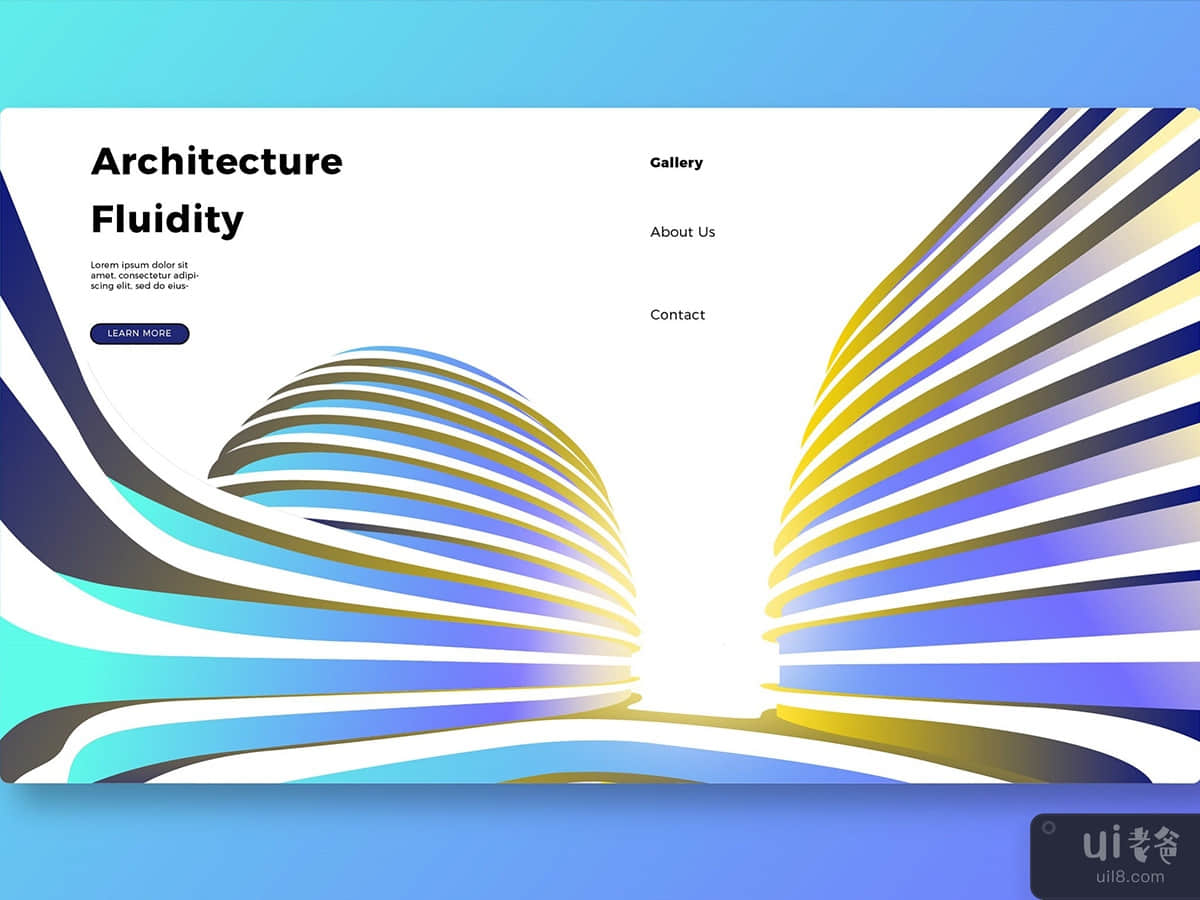 Architecture - Banner & Landing Page
