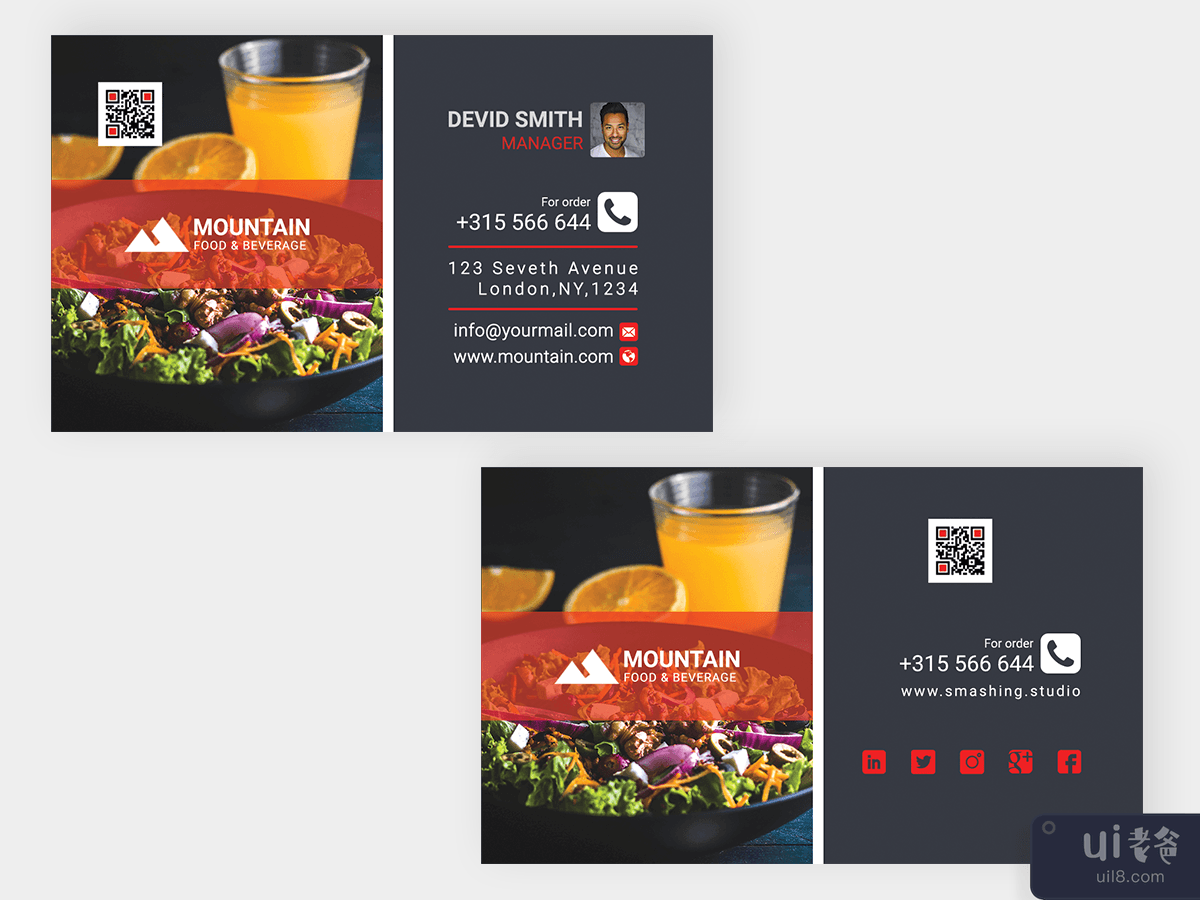 Business card design 2