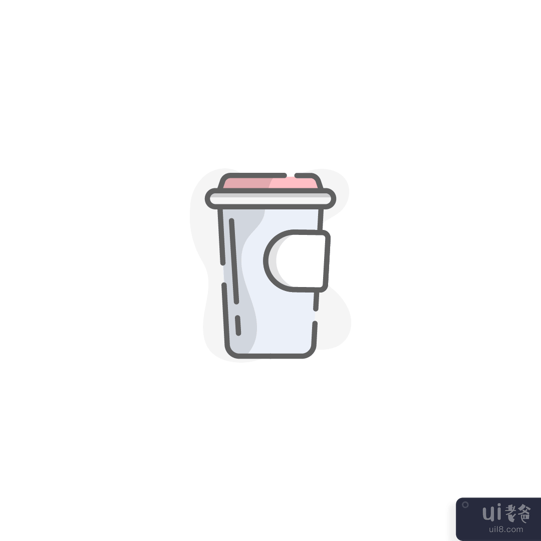 咖啡杯图标(Coffee Cup Icon)插图2