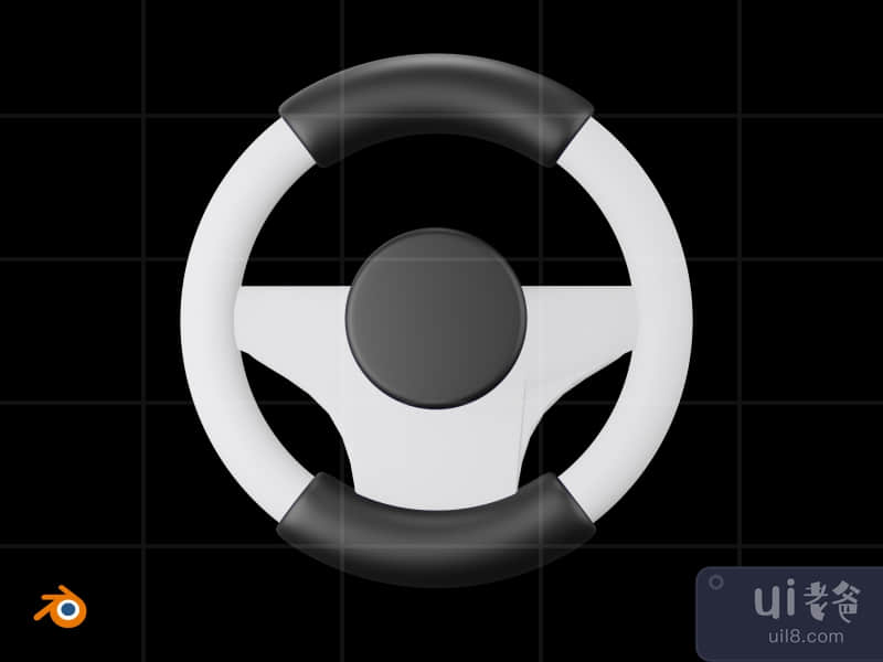 Car Steer - 3D Futuristic game item
