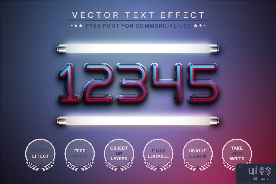 Alien - 可编辑的文字效果，字体样式(Alien - Editable Text Effect, Font Style)插图5