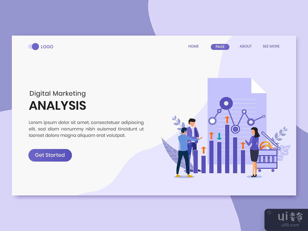 Analysis Digital Marketing Landing Page