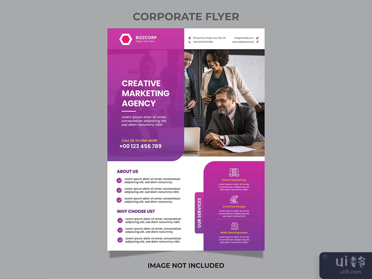  corporate business flyer template