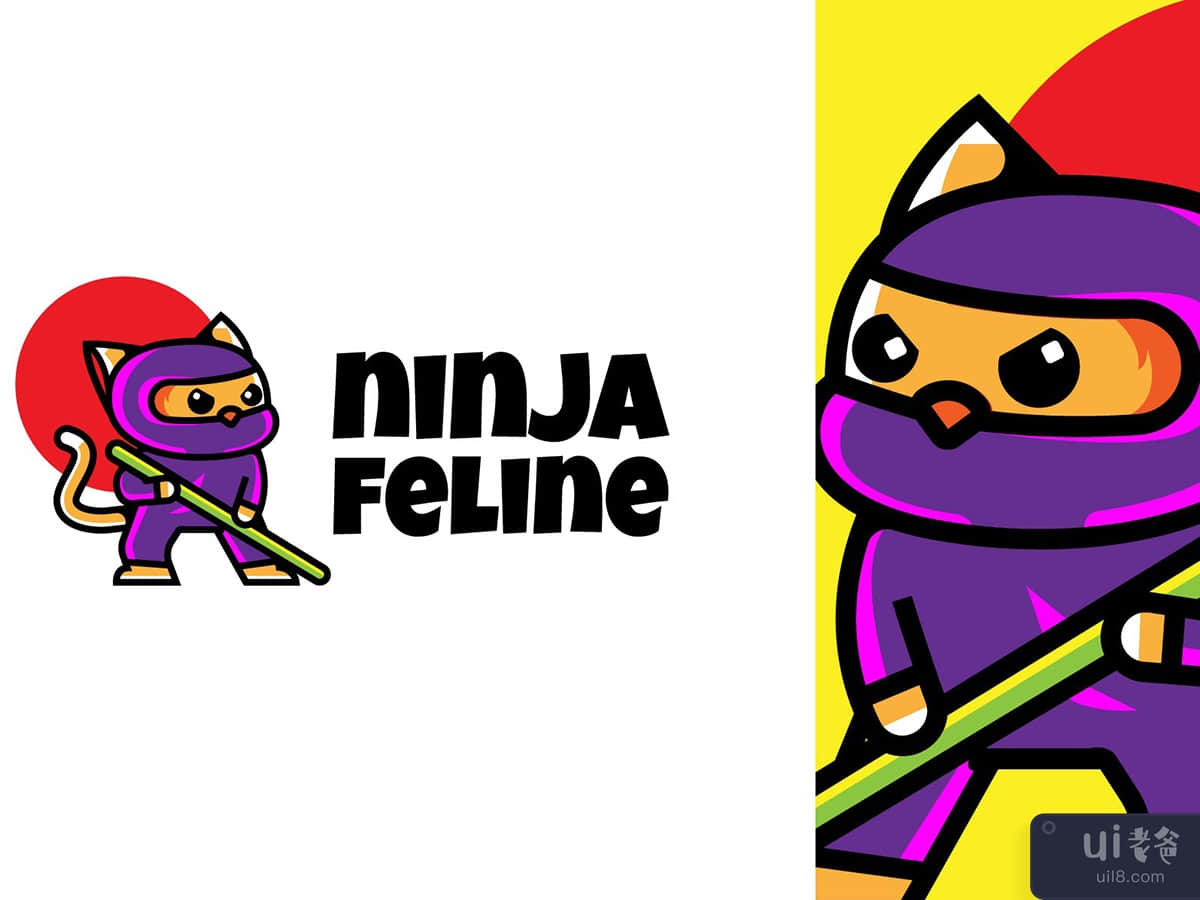 Cat Ninja - Mascot & Esport Logo