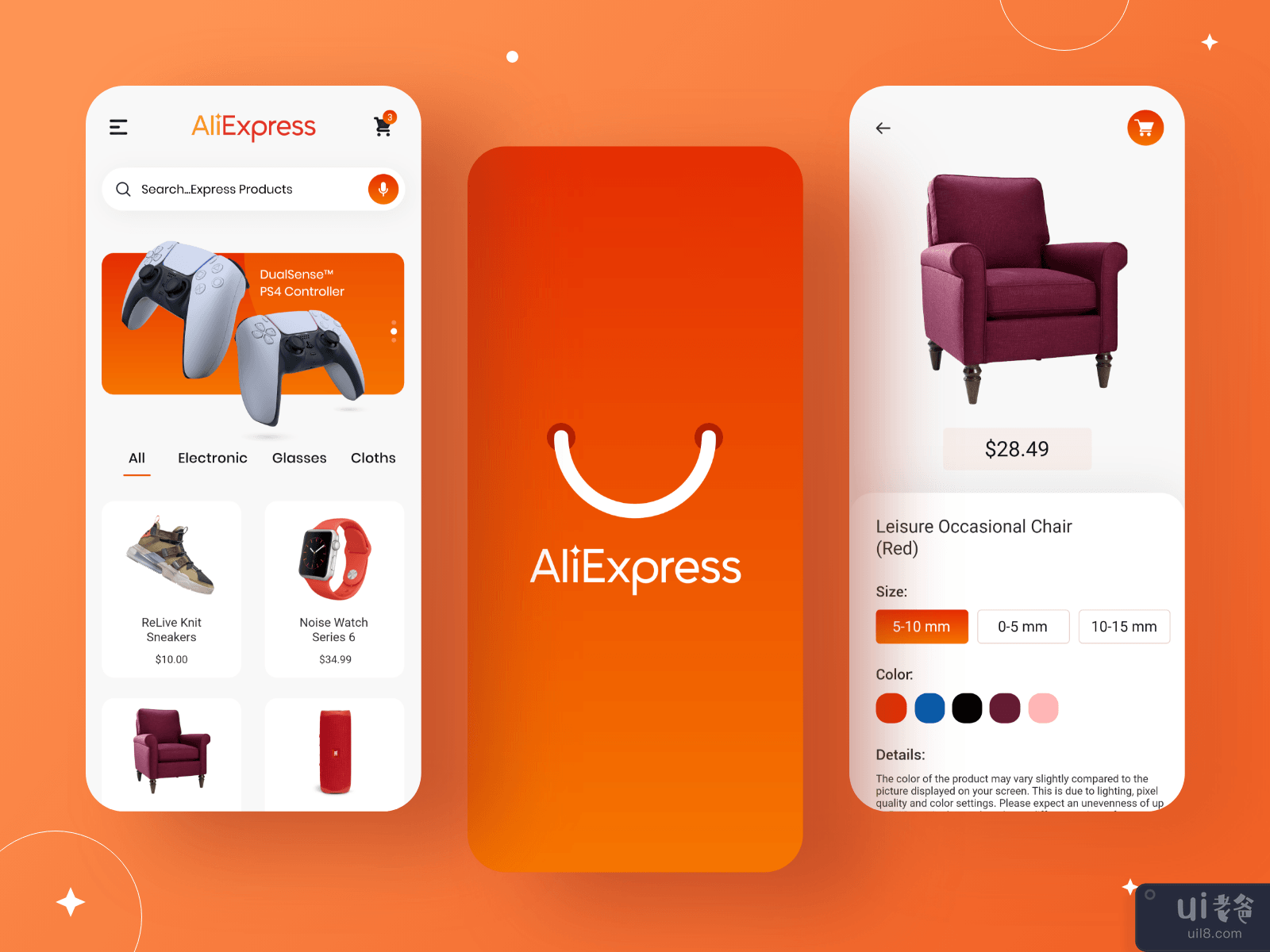 AliExpress App Design