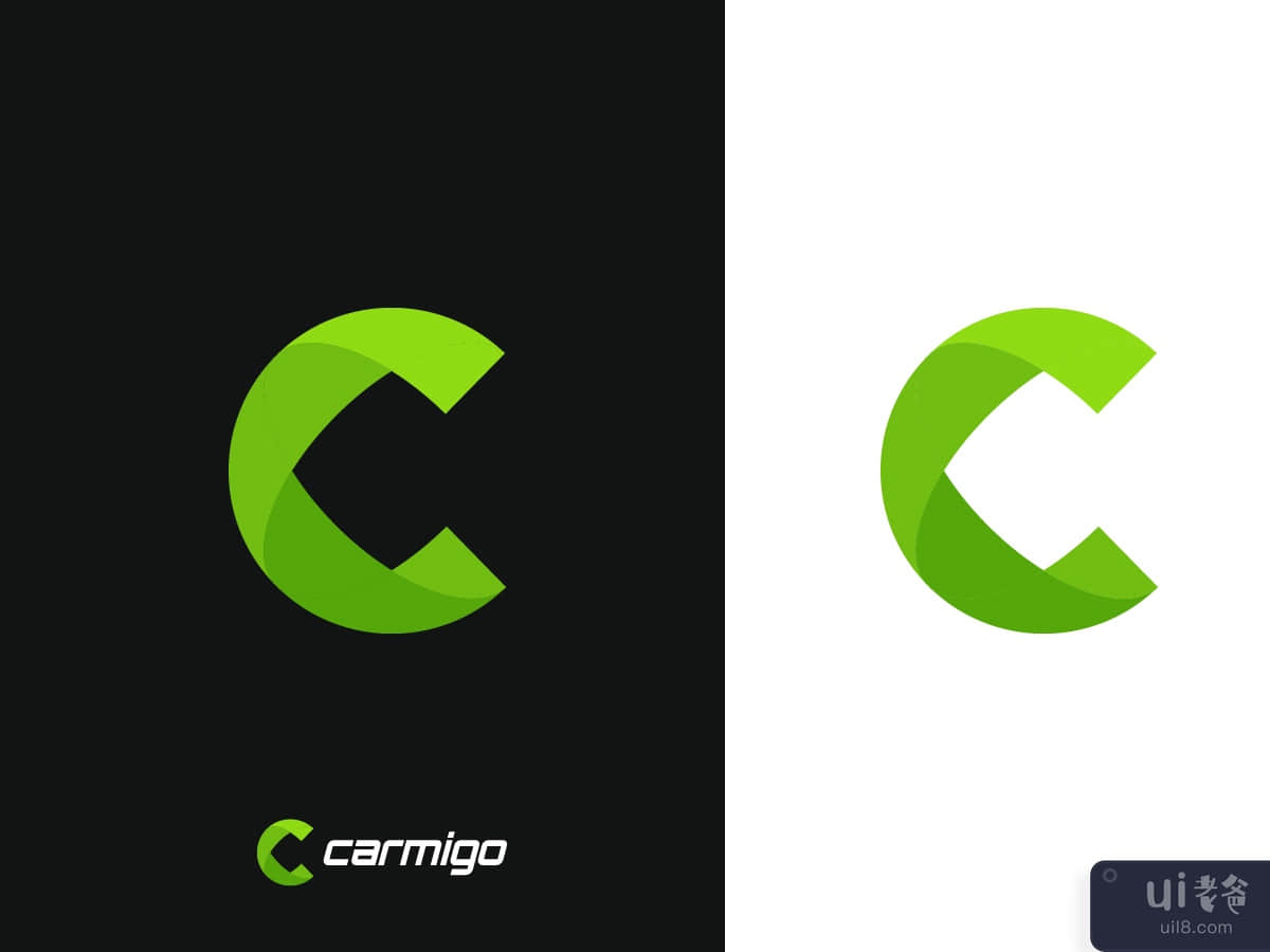C letter modern logo design template