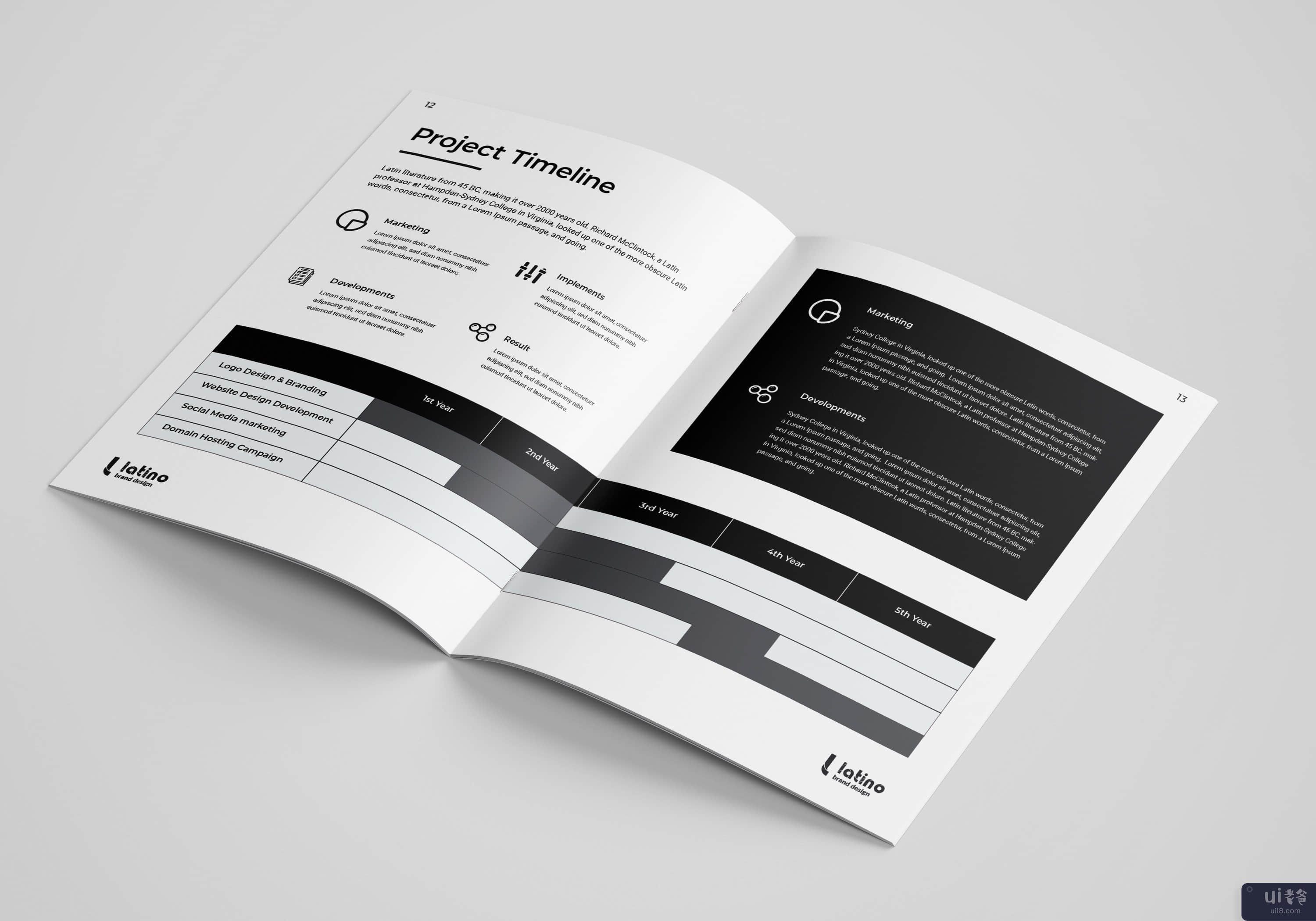 商业计划书设计模板(Business Proposal Design Template)插图4