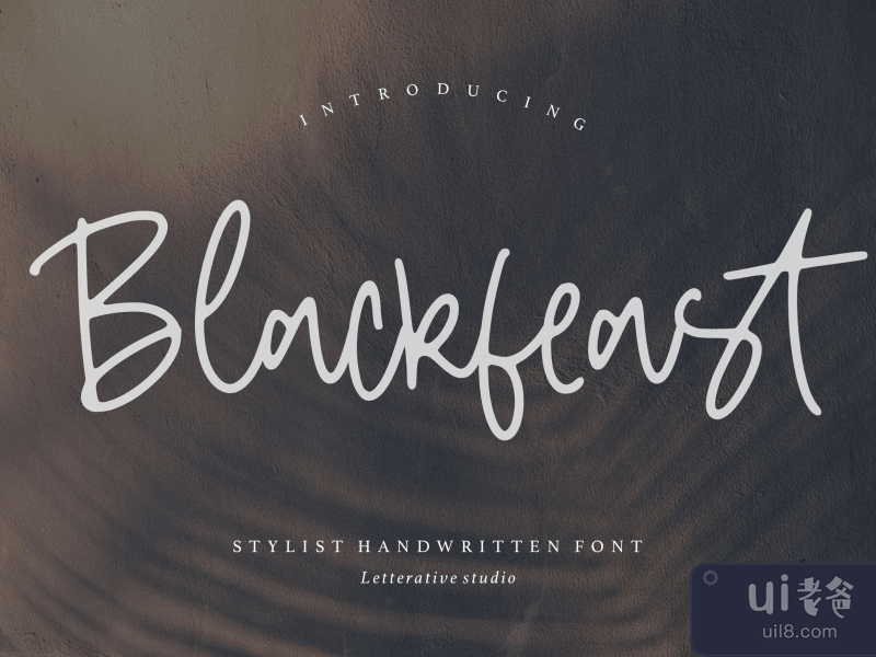  Blackfeast Stylist Handwritten Font